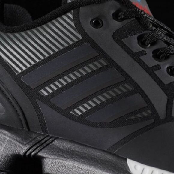 Adidas ZX FLUX Xeno Black Aqua - Picture 6 of 9